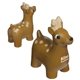 aerial view a brown deer - stress reliever, image 1 of 2