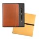aerial view a tan leeman tuscany(tm) journal and executive stylus pen set, image 1 of 2