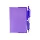 aerial view a translucent purple clear - view jotter notebook pen 3.375 x 4.125, image 1 of 3