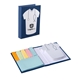 aerial view a blue medical scrub sticky book, image 1 of 4
