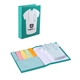 aerial view a teal medical scrub sticky book, image 1 of 4