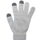 aerial view a gray touch screen gloves, full color digital, image 1 of 2