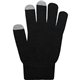 aerial view a black touch screen gloves, full color digital, image 1 of 2