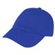 aerial view a royal blue brushed cotton twill cap, image 1 of 2