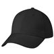 aerial view a black 100 brushed cotton twill price buster cap, image 1 of 2