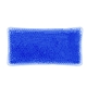 aerial view a dark blue gel beads hot / cold pack, image 1 of 2