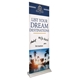33.5 Deluxe Pro Retractor Single - Banner Kit (Dry - Erase Media)