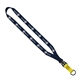 3/4 Multi - Color Polyester Lanyard with Slide Buckle Release Split - Ring