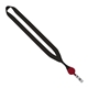 3/4 Polyester Lanyard with Metal Crimp Retractable Badge Reel