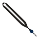 3/4 Polyester Lanyard with Metal Crimp Retractable Badge Reel