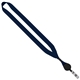 3/4 Polyester Lanyard with Metal Crimp Retractable Badge Reel