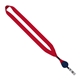 3/4 Polyester Lanyard with Metal Crimp Retractable Badge Reel