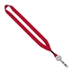 3/4 Polyester Lanyard with Metal Crimp Retractable Badge Reel