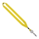 3/4 Polyester Lanyard with Metal Crimp Retractable Badge Reel