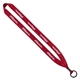 3/4 Polyester Lanyard with Metal Crimp Split - Ring