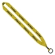 3/4 Polyester Lanyard with Metal Crimp Split - Ring