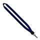 3/4 Smooth Nylon Lanyard with Plastic Clamshell, O - Ring Metal Swivel Sna