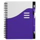 aerial view a purple wave notebook ballpoint stylus, image 1 of 3