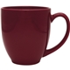 aerial view a maroon 14 oz bistro collection, image 1 of 2