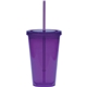 aerial view a purple 16 oz color carnival cup collection, image 1 of 4