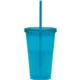 aerial view a peacock 16 oz color carnival cup collection, image 1 of 4