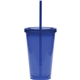 aerial view a blue 16 oz color carnival cup collection, image 1 of 4