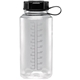aerial view a clear baltic 32 oz wide mouth sports water bottle, image 1 of 2