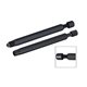 aerial view a black moma click - action retractable touchscreen stylus black, image 1 of 2