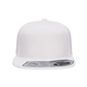 aerial view a white flexfit - 110(r) snapback cap - colors, image 1 of 3