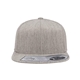 aerial view a heather grey flexfit - 110(r) snapback cap - colors, image 1 of 3