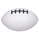 aerial view a white medium football - stress reliever, image 1 of 2