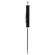 aerial view a black pocket screwdriver - rev. 2.5mm tech 0 phillips blade / magnet top, image 1 of 2