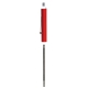 aerial view a red pocket screwdriver - rev. 2.5mm tech 0 phillips blade / magnet top, image 1 of 2