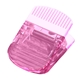 aerial view a translucent pink jumbo magnetic power clip, image 1 of 3