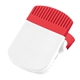 aerial view a white/red jumbo magnetic power clip, image 1 of 2