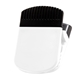 aerial view a white/black jumbo magnetic power clip, image 1 of 2