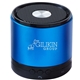 aerial view a blue bluetooth (r) multipurpose speakers, image 1 of 2