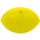 a neon yellow 7 mini vinyl football