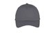 aerial view a charcoal port company(r) six - panel unstructured twill cap, image 1 of 3