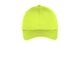 aerial view a neon yellow port company(r) six - panel unstructured twill cap, image 1 of 3