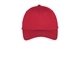 aerial view a red port company(r) six - panel unstructured twill cap, image 1 of 3