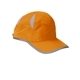 a bright orange big accessories performance cap - all