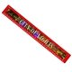 a transparent red 12 ruler -4c digital imprint