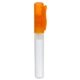 aerial view a orange 0.27 oz spray pen hand sanitizer, image 1 of 2