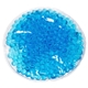 aerial view a royal blue round aqua pearls hot / cold pack, image 1 of 2