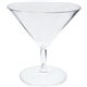 a clear 3 oz plastic martini sampler