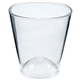 a clear 1.5 oz plastic standard shot glass