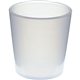 a frosted 2 oz colored styrene shot glass