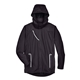 aerial view a black team 365 - mens dominator waterproof jacket, image 1 of 6