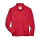 aerial view a sport red team 365 youth campus microfleece jacket, image 1 of 6